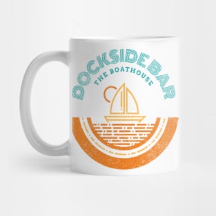 The Dockside Bar at the Boathouse Orlando Florida Mug